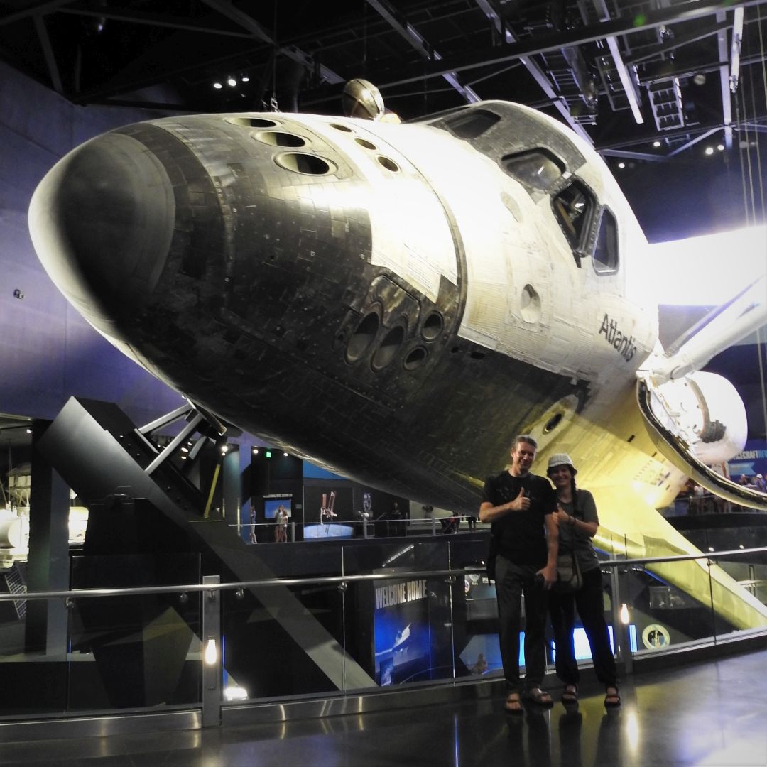 Space Shuttle Atlantis. Kennedy Space Center Visitor Complex, Florida.