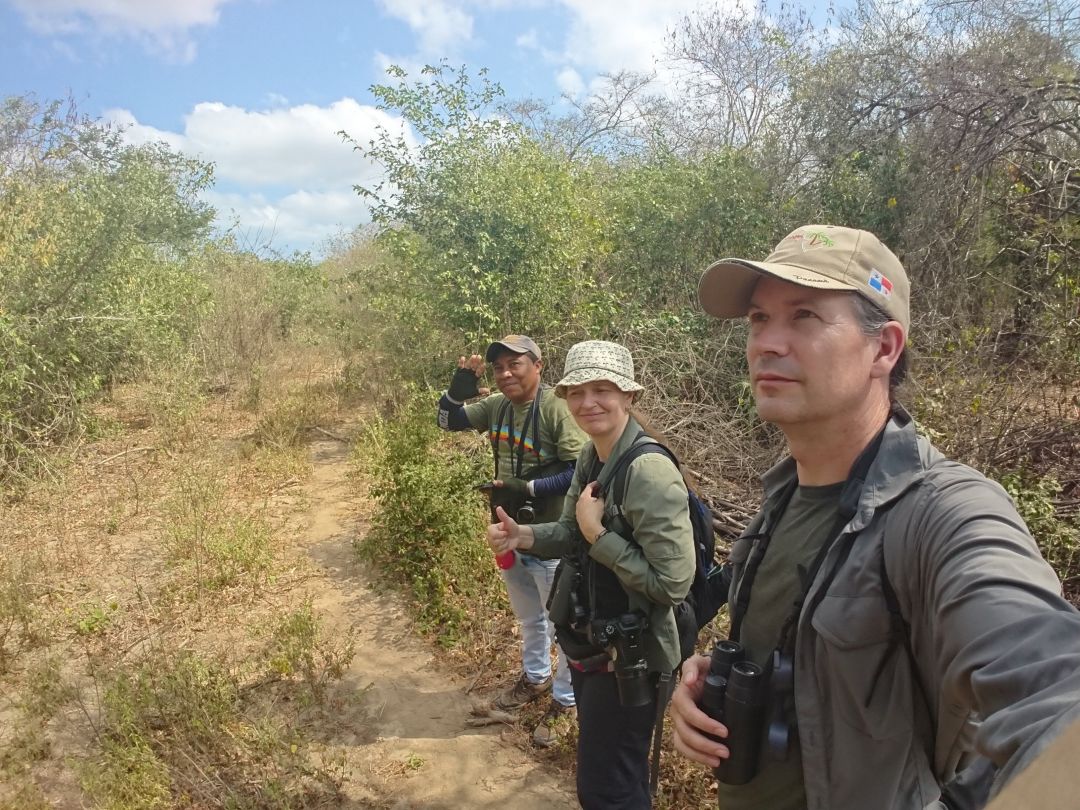 The Northern Birding Trail. Der er ikke noget som lokalkendskab. De lokale guider, som Jose Luis Pushaina, kender fuglene og ved, hvor man finder dem. Camarones, Guaija, Colombia.