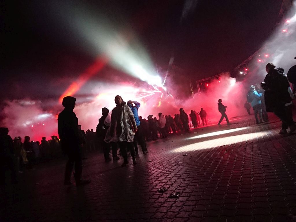 Aftenstemning. Apollo, Roskilde Festival 2019.