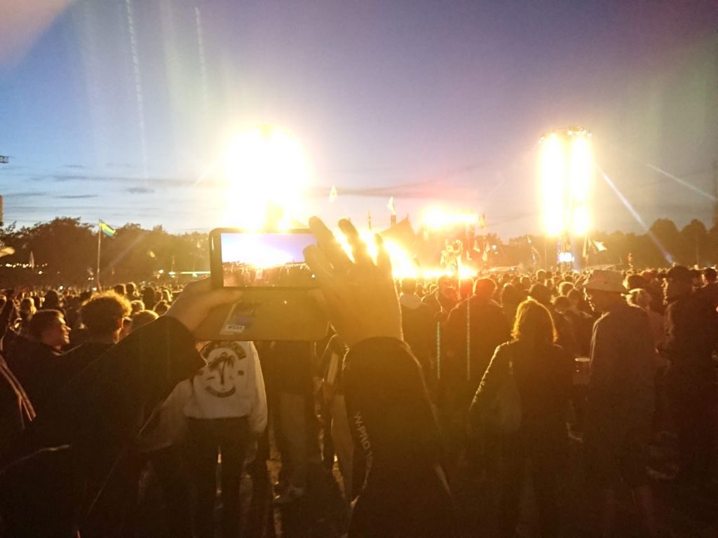 Roooskildeeee! Mø holdt fest torsdag aften. Orange, Roskilde Festival 2019.