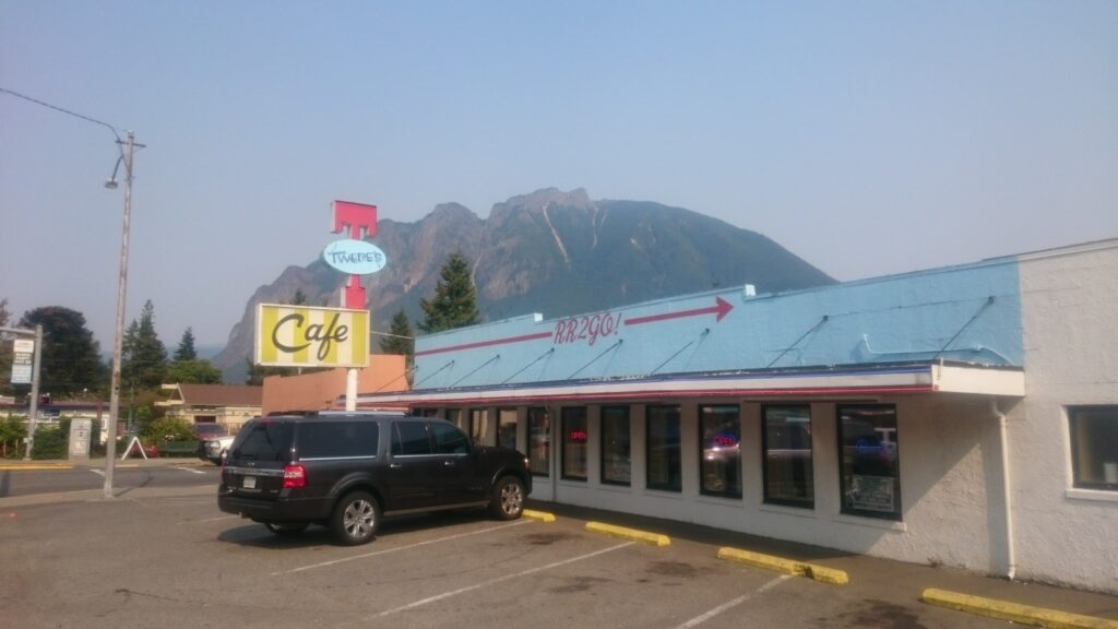 "Double R Diner, Twin Peaks", North Bend, Washington, USA.
