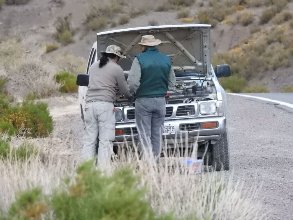 Der opstod tekniske problemer undervejs! Rute Nacional 51, Argentina.